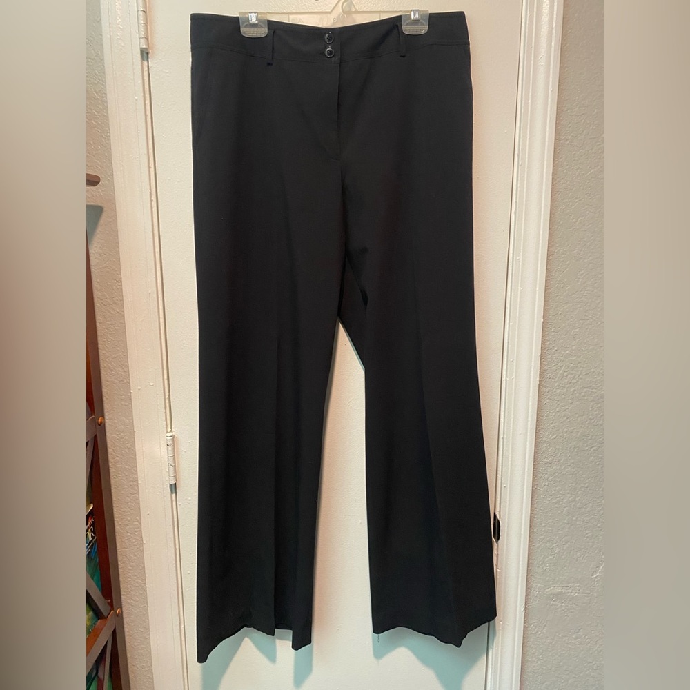 Casual Corner Black Stretch Trousers